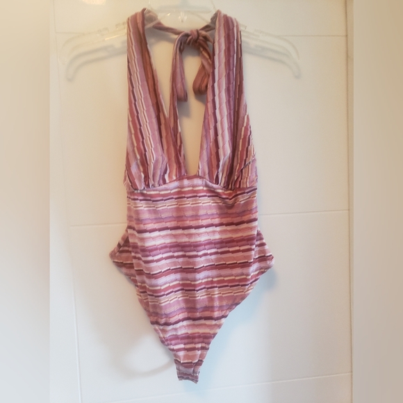 Free People low cut bodysuit - Picture 3 of 6